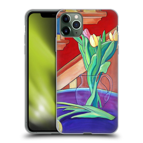 Jody Wright Life Around Us Spring Tulips Soft Gel Case for Apple iPhone 11 Pro Max