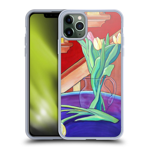 Jody Wright Life Around Us Spring Tulips Soft Gel Case for Apple iPhone 11 Pro Max