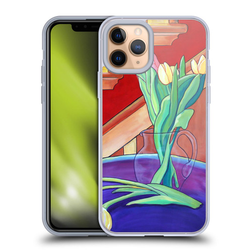 Jody Wright Life Around Us Spring Tulips Soft Gel Case for Apple iPhone 11 Pro