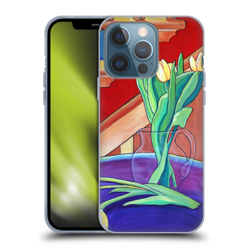 Jody Wright Life Around Us Spring Tulips Soft Gel Case for Apple iPhone 13 Pro