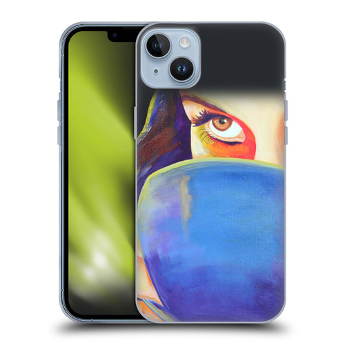 Jody Wright Life Around Us Some Caffeine Required Soft Gel Case for Apple iPhone 14 Plus