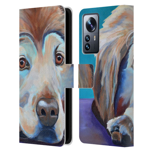 Jody Wright Dog And Cat Collection A Little Rest & Relaxation Leather Book Wallet Case Cover For Xiaomi 12 Pro