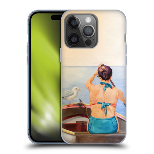 Jody Wright Life Around Us The Woman And Seagul Soft Gel Case for Apple iPhone 14 Pro