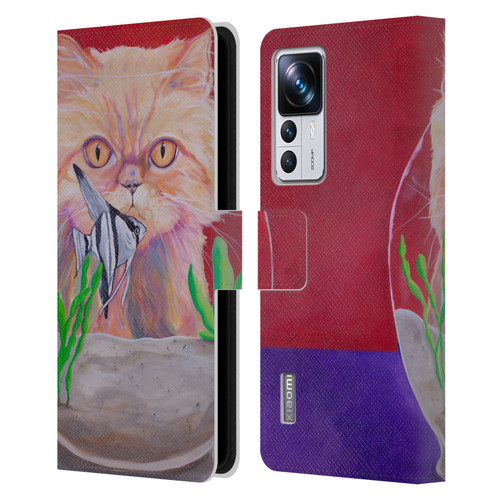 Jody Wright Dog And Cat Collection Infinite Possibilities Leather Book Wallet Case Cover For Xiaomi 12T Pro