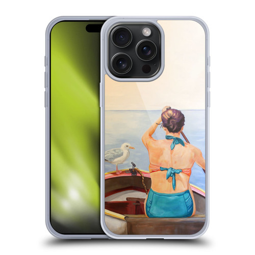 Jody Wright Life Around Us The Woman And Seagul Soft Gel Case for Apple iPhone 15 Pro Max