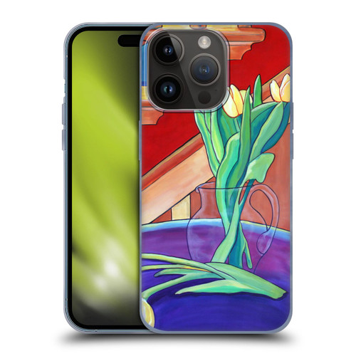 Jody Wright Life Around Us Spring Tulips Soft Gel Case for Apple iPhone 15 Pro