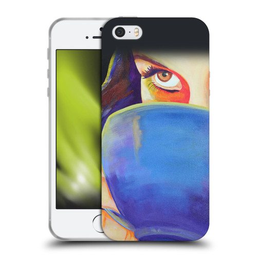 Jody Wright Life Around Us Some Caffeine Required Soft Gel Case for Apple iPhone 5 / 5s / iPhone SE 2016