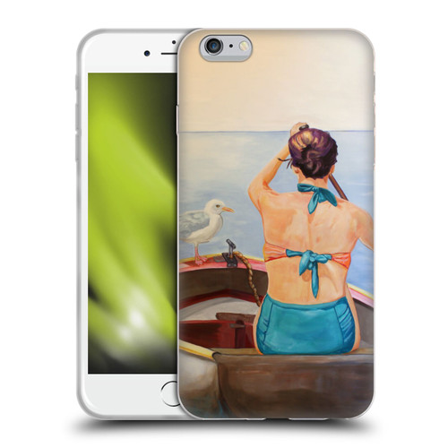 Jody Wright Life Around Us The Woman And Seagul Soft Gel Case for Apple iPhone 6 Plus / iPhone 6s Plus
