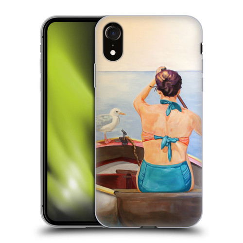 Jody Wright Life Around Us The Woman And Seagul Soft Gel Case for Apple iPhone XR