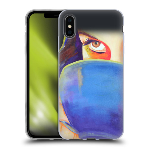 Jody Wright Life Around Us Some Caffeine Required Soft Gel Case for Apple iPhone XS Max