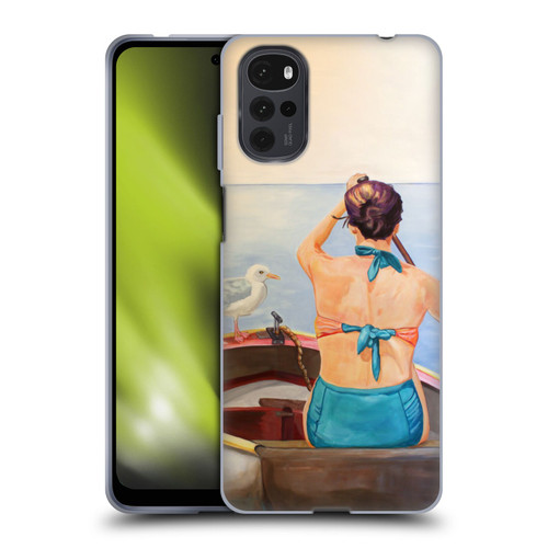 Jody Wright Life Around Us The Woman And Seagul Soft Gel Case for Motorola Moto G22