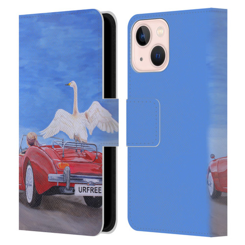 Jody Wright Life Around Us You Are Free Leather Book Wallet Case Cover For Apple iPhone 13 Mini