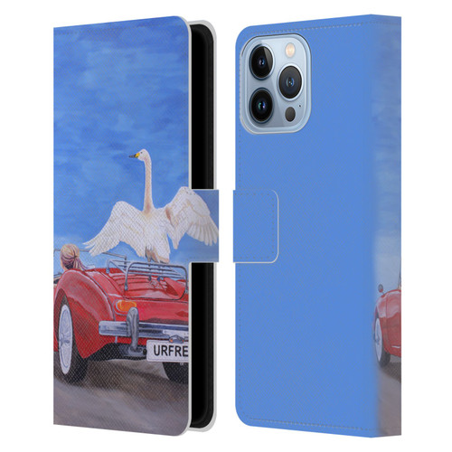 Jody Wright Life Around Us You Are Free Leather Book Wallet Case Cover For Apple iPhone 13 Pro Max