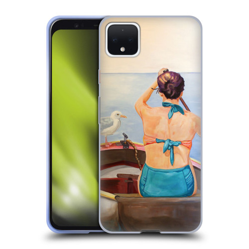 Jody Wright Life Around Us The Woman And Seagul Soft Gel Case for Google Pixel 4 XL