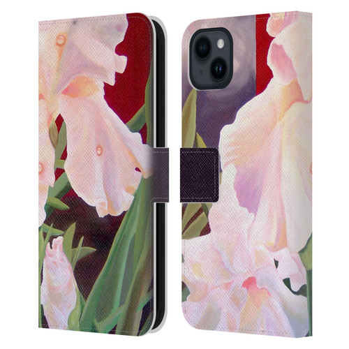 Jody Wright Life Around Us Remember Me Leather Book Wallet Case Cover For Apple iPhone 15 Plus
