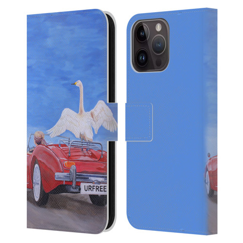 Jody Wright Life Around Us You Are Free Leather Book Wallet Case Cover For Apple iPhone 15 Pro Max