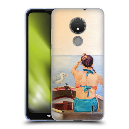 Jody Wright Life Around Us The Woman And Seagul Soft Gel Case for Nokia C21