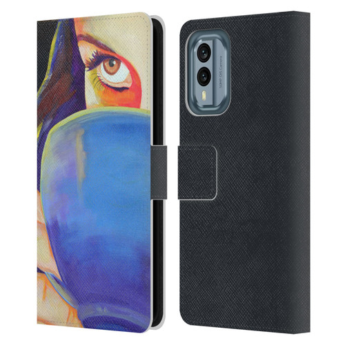 Jody Wright Life Around Us Some Caffeine Required Leather Book Wallet Case Cover For Nokia X30
