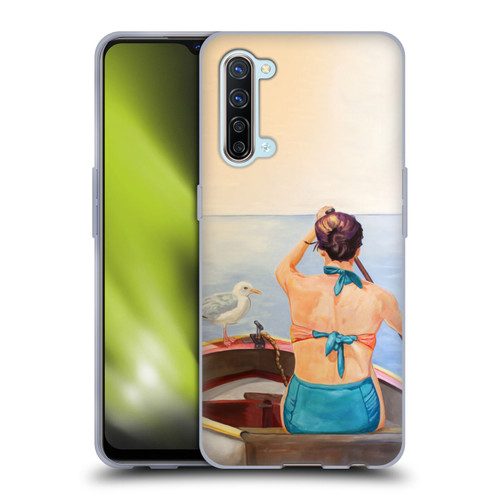 Jody Wright Life Around Us The Woman And Seagul Soft Gel Case for OPPO Find X2 Lite 5G