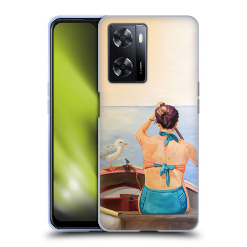 Jody Wright Life Around Us The Woman And Seagul Soft Gel Case for OPPO A57s