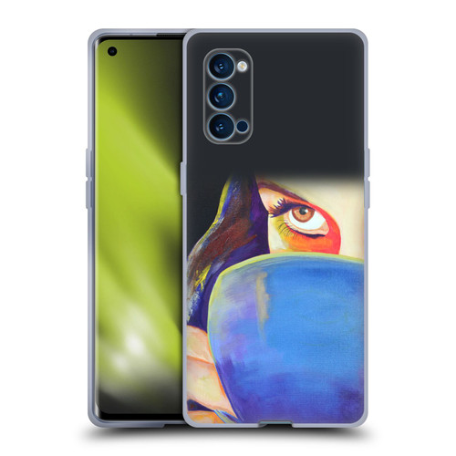 Jody Wright Life Around Us Some Caffeine Required Soft Gel Case for OPPO Reno 4 Pro 5G