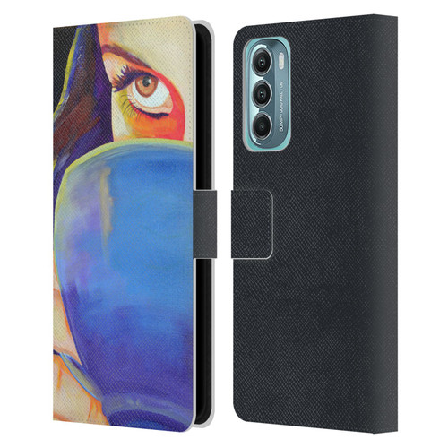Jody Wright Life Around Us Some Caffeine Required Leather Book Wallet Case Cover For Motorola Moto G Stylus 5G (2022)