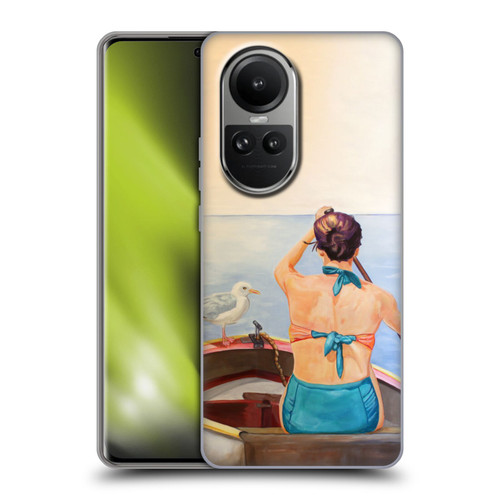 Jody Wright Life Around Us The Woman And Seagul Soft Gel Case for OPPO Reno10 5G / Reno10 Pro 5G