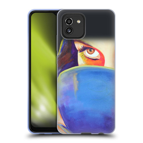 Jody Wright Life Around Us Some Caffeine Required Soft Gel Case for Samsung Galaxy A03 (2021)