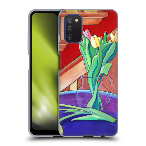 Jody Wright Life Around Us Spring Tulips Soft Gel Case for Samsung Galaxy A03s (2021)