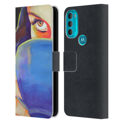 Jody Wright Life Around Us Some Caffeine Required Leather Book Wallet Case Cover For Motorola Moto G71 5G