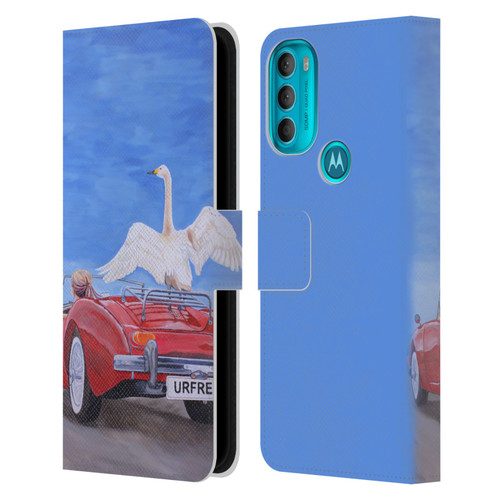 Jody Wright Life Around Us You Are Free Leather Book Wallet Case Cover For Motorola Moto G71 5G