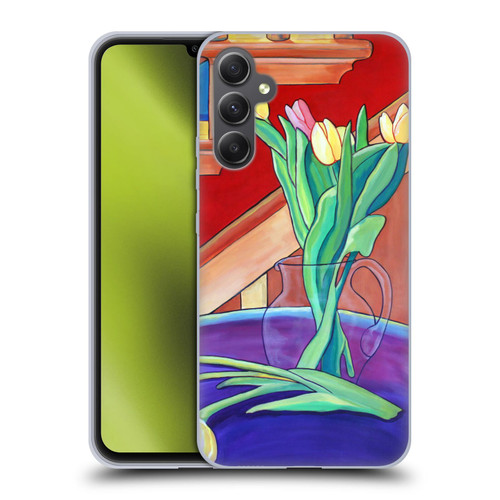 Jody Wright Life Around Us Spring Tulips Soft Gel Case for Samsung Galaxy A34 5G