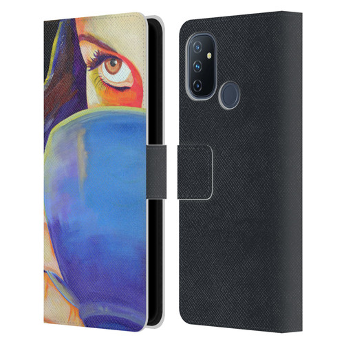 Jody Wright Life Around Us Some Caffeine Required Leather Book Wallet Case Cover For OnePlus Nord N100