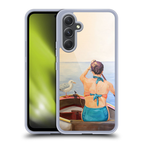 Jody Wright Life Around Us The Woman And Seagul Soft Gel Case for Samsung Galaxy A54 5G