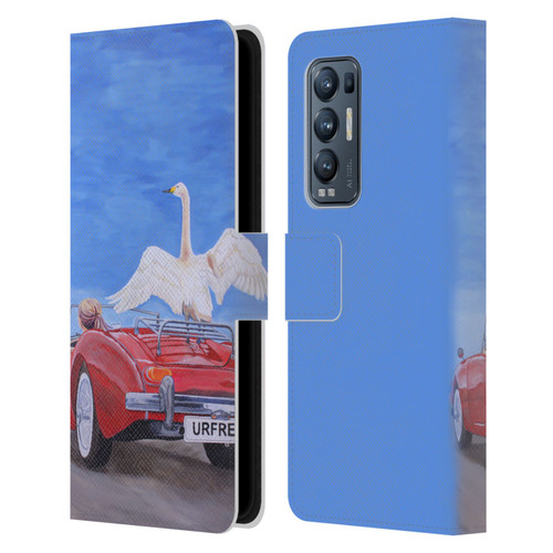 Jody Wright Life Around Us You Are Free Leather Book Wallet Case Cover For OPPO Find X3 Neo / Reno5 Pro+ 5G