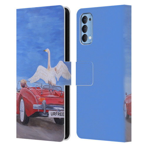 Jody Wright Life Around Us You Are Free Leather Book Wallet Case Cover For OPPO Reno 4 5G