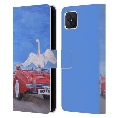 Jody Wright Life Around Us You Are Free Leather Book Wallet Case Cover For OPPO Reno4 Z 5G