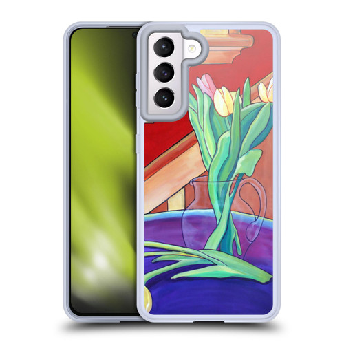 Jody Wright Life Around Us Spring Tulips Soft Gel Case for Samsung Galaxy S21 5G