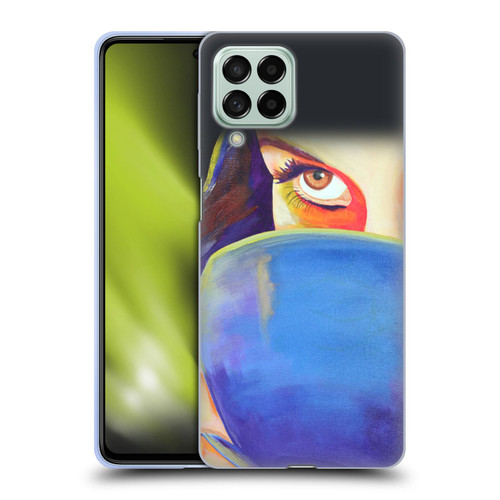 Jody Wright Life Around Us Some Caffeine Required Soft Gel Case for Samsung Galaxy M53 (2022)