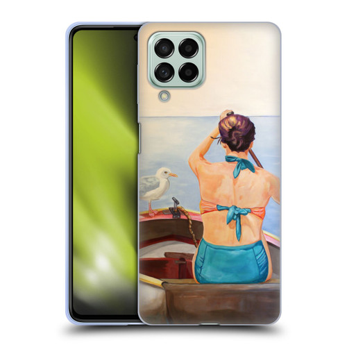 Jody Wright Life Around Us The Woman And Seagul Soft Gel Case for Samsung Galaxy M53 (2022)