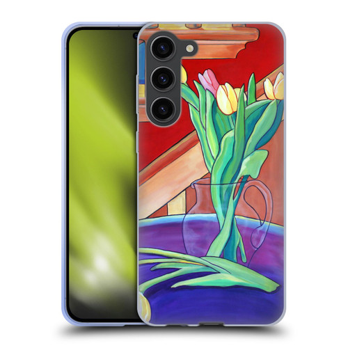 Jody Wright Life Around Us Spring Tulips Soft Gel Case for Samsung Galaxy S23+ 5G
