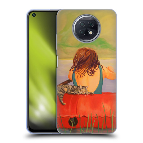 Jody Wright Life Around Us The Woman And Cat Nap Soft Gel Case for Xiaomi Redmi Note 9T 5G