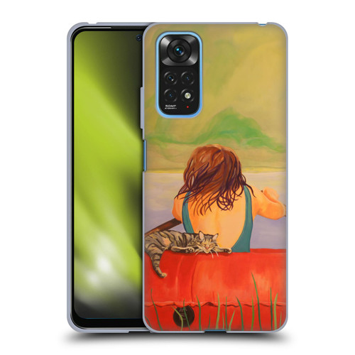 Jody Wright Life Around Us The Woman And Cat Nap Soft Gel Case for Xiaomi Redmi Note 11 / Redmi Note 11S