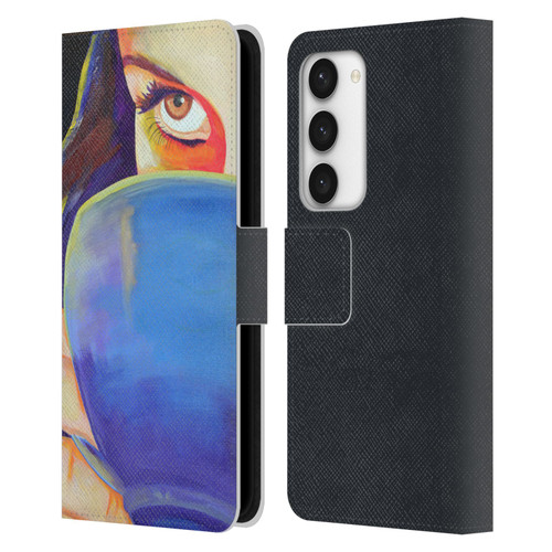 Jody Wright Life Around Us Some Caffeine Required Leather Book Wallet Case Cover For Samsung Galaxy S23 5G