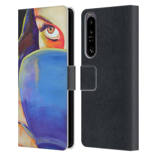 Jody Wright Life Around Us Some Caffeine Required Leather Book Wallet Case Cover For Sony Xperia 1 IV