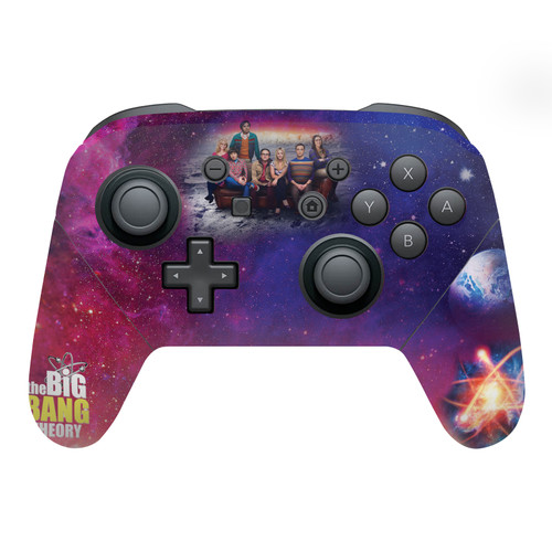 The Big Bang Theory Graphics Season 11 Key Art Vinyl Sticker Skin Decal Cover for Nintendo Switch Pro Controller
