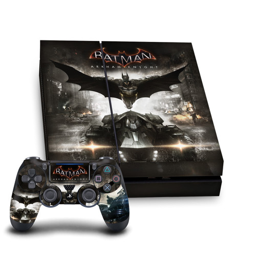 Batman Arkham Knight Graphics Key Art Vinyl Sticker Skin Decal Cover for Sony PS4 Console & Controller