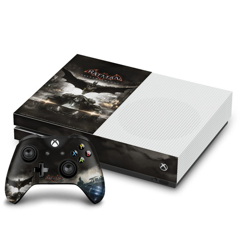 Batman Arkham Knight Graphics Key Art Vinyl Sticker Skin Decal Cover for Microsoft One S Console & Controller