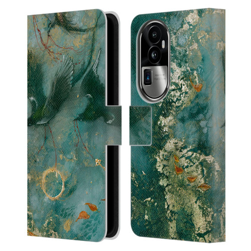 Stephanie Law Birds Three Fates Leather Book Wallet Case Cover For OPPO Reno10 Pro+