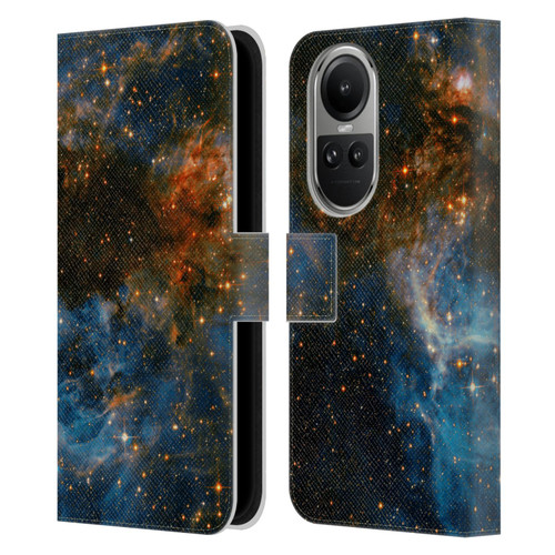 Cosmo18 Space 2 Galaxy Leather Book Wallet Case Cover For OPPO Reno10 5G / Reno10 Pro 5G